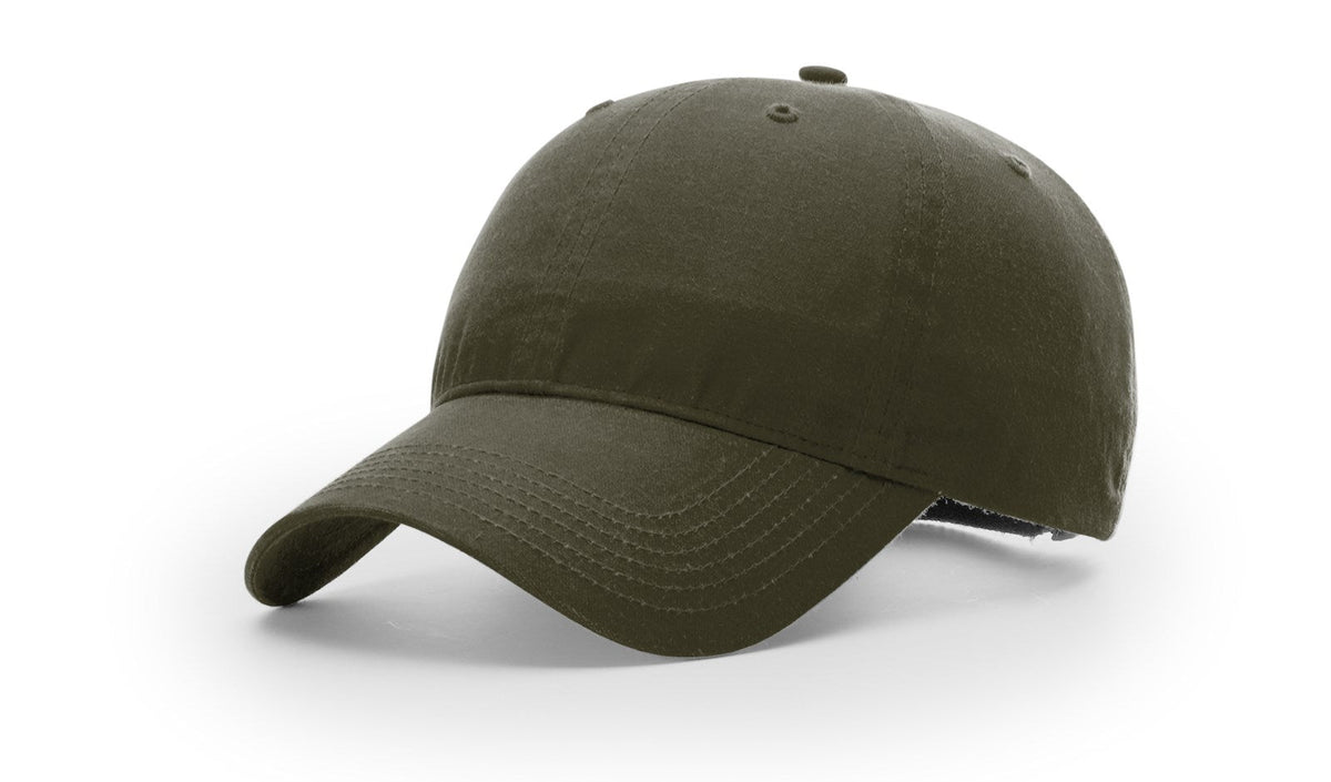 Coos Bay Weather-Resistant Waxed Cap in Buck & Dark Olive