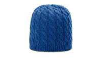 138 Cable Knit Beanie – Soft Acrylic 7-Panel Hat thumbnail 6