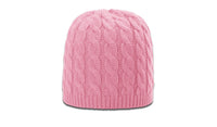 138 Cable Knit Beanie – Soft Acrylic 7-Panel Hat thumbnail 1