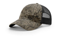 111P Garment Washed Printed Trucker Hat with Camouflage Patterns thumbnail 9