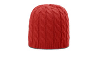 138 Cable Knit Beanie – Soft Acrylic 7-Panel Hat thumbnail 8