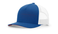 Laser Cut Five Panel Trucker Cap with Contrasting Underlay thumbnail 4
