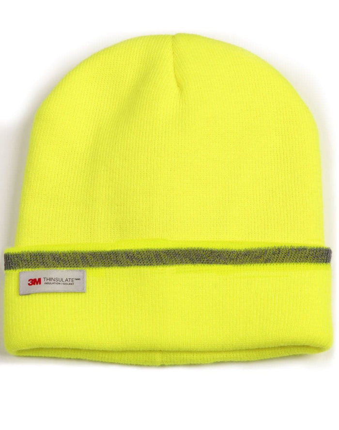 3M Insulated Beanie with Reflective stripe - madhats.com.au