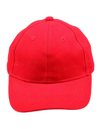 Kids Brushed Cotton Adjustable Baseball Cap in Multiple Colours thumbnail 3 kids brushed cotton cap - madhats.com.au