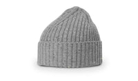 Merino Wool Knit Beanie with Ribbed Weave and Cuff thumbnail 2