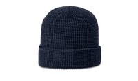 Premium Waffle Knit Beanie with Cuff – Soft Midweight Acrylic thumbnail 5