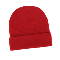 Classic Acrylic Beanie Hat in Multiple Colors thumbnail 2 acrylic beanie - madhats.com.au