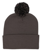 Acrylic Beanie with Pom Pom thumbnail 3