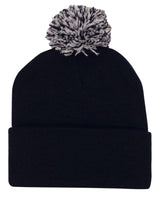 Acrylic Beanie with Pom Pom thumbnail 4