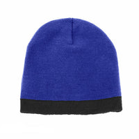 Acrylic Two-Tone Beanie with Contrasting Colors thumbnail 2 acrylic two-tone beanie - madhats.com.au