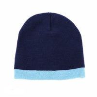 Acrylic Two-Tone Beanie with Contrasting Colors thumbnail 4 acrylic two-tone beanie - madhats.com.au