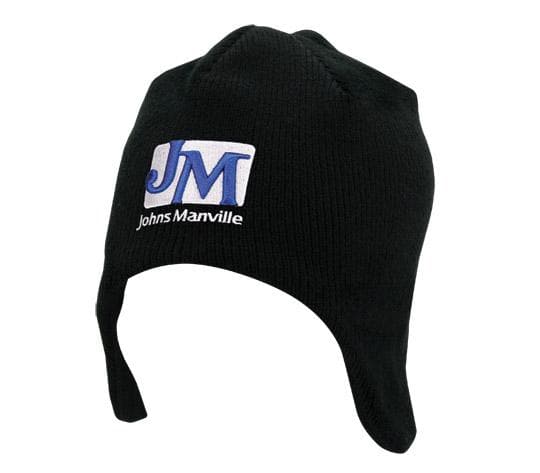 Acrylic/Polar Fleece Beanie with Ear Flap - madhats.com.au
