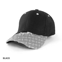 Structured Asphalt Cap with Barb Wire Embroidery and Epoxy Peak thumbnail 4 asphalt cap - madhats.com.au