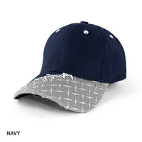 Structured Asphalt Cap with Barb Wire Embroidery and Epoxy Peak thumbnail 2 asphalt cap - madhats.com.au