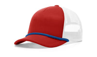 Low Profile Foamie Trucker Hat with Braided Rope Detail thumbnail 8