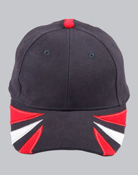 Bathurst Colours Heavy Brushed Cotton Cap with Contrast Peak thumbnail 3