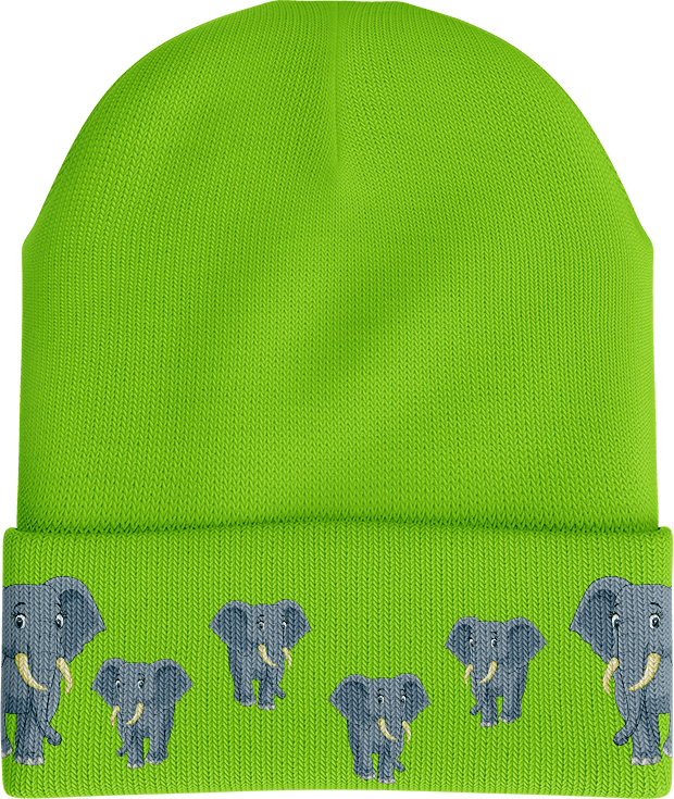 Ellie Elephant Insulated Reflective Stripe Beanie