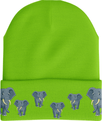 Ellie Elephant Insulated Reflective Stripe Beanie thumbnail 4 beanie ellie elephant beanie - madhats.com.au