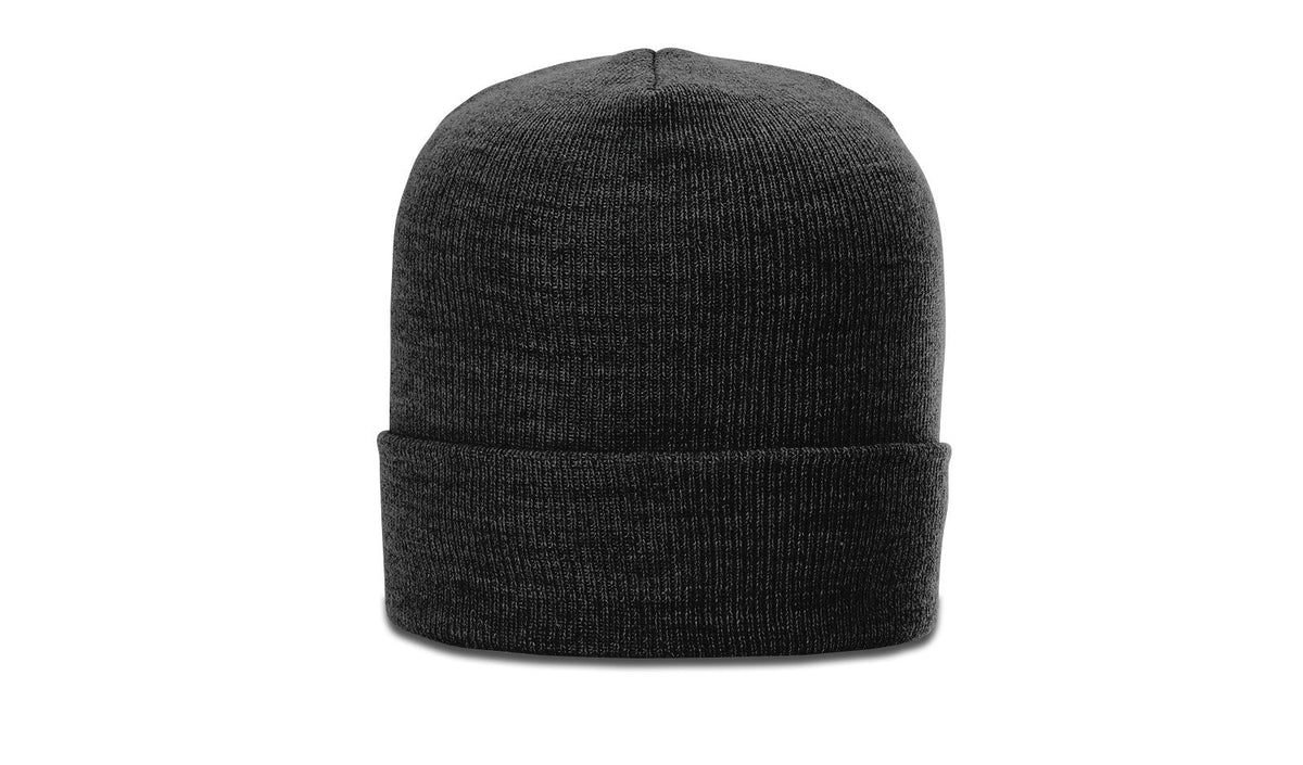 137 Heathered Acrylic Beanie with Customizable Cuff