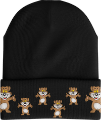 Billy Bear Reflective Insulated Beanie with 3M Thinsulate thumbnail 1 billy bear beanie - madhats.com.au
