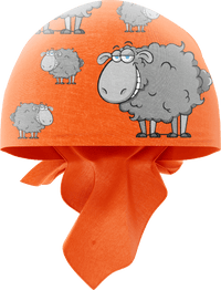 Black Sheep Bandannas in Vibrant Colours - Lightweight Coolactive Fabric thumbnail 3