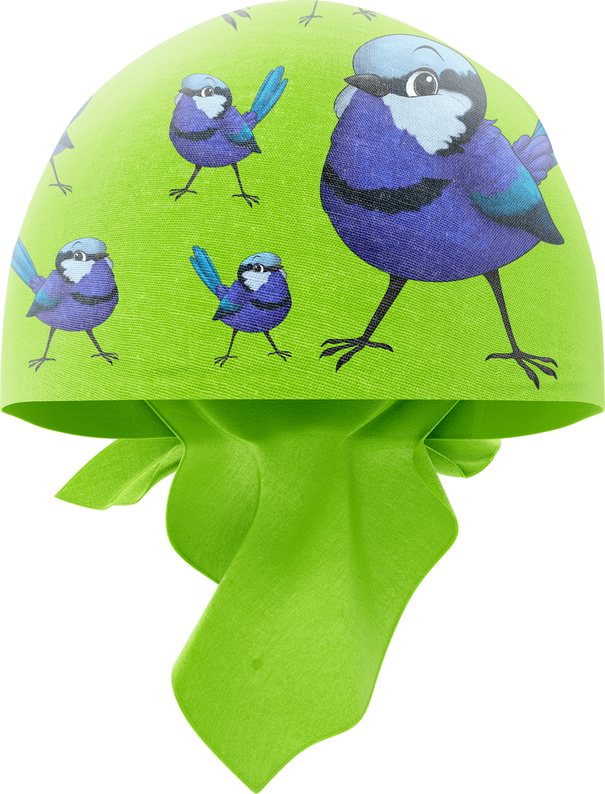 Premium Blue Wren Lightweight Coolactive Bandanna 560mm