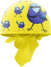 Premium Blue Wren Lightweight Coolactive Bandanna 560mm thumbnail 4