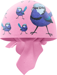 Premium Blue Wren Lightweight Coolactive Bandanna 560mm thumbnail 3