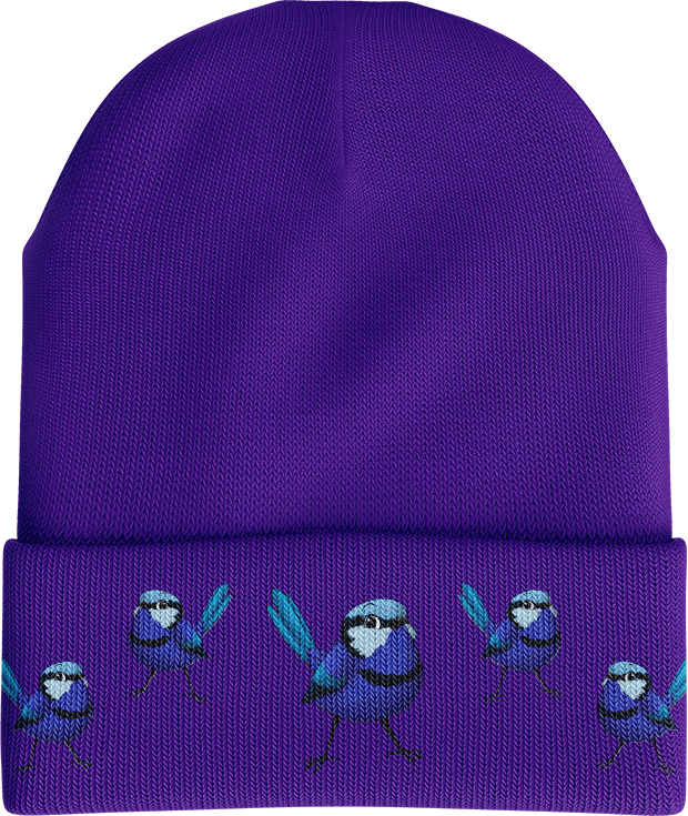 Blue Wren Beanie - madhats.com.au