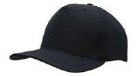 Breathable Poly Twill Structured 5-Panel Low Profile Cap thumbnail 5