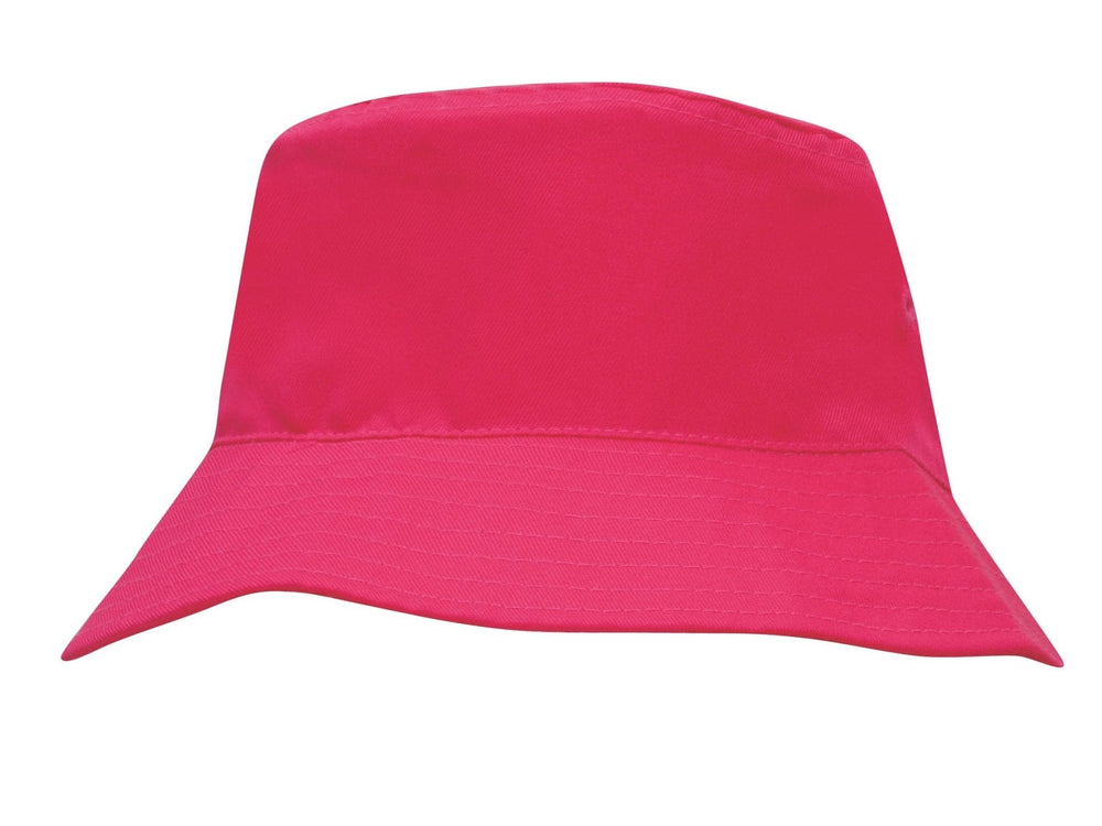 
            
                Load image into Gallery viewer, Breathable Poly Twill Childs Bucket Hat
            
        