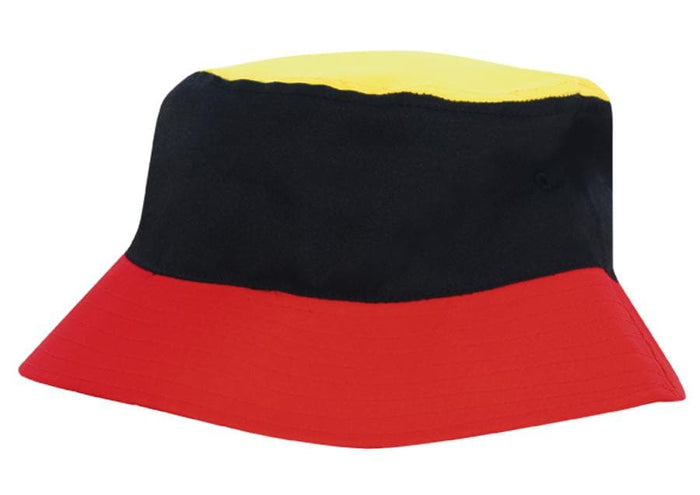 Breathable Poly Twill Childs Bucket Hat - madhats.com.au