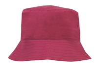 Breathable Poly Twill Infants Bucket Hat with Sewn Eyelets thumbnail 6