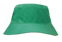 Breathable Poly Twill Infants Bucket Hat with Sewn Eyelets thumbnail 4