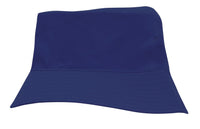Breathable Poly Twill Infants Bucket Hat with Sewn Eyelets thumbnail 7