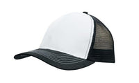 Breathable Poly Twill Trucker Cap with Mesh Back and Snap Closure thumbnail 12