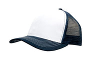 Breathable Poly Twill Trucker Cap with Mesh Back and Snap Closure thumbnail 9