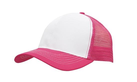
            
                Load image into Gallery viewer, Breathable Poly Twill With Mesh Back - madhats.com.au   Trucker caps
            
        