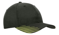 Breathable Poly Twill Peak Flash Print Structured Cap thumbnail 4