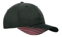 Breathable Poly Twill Peak Flash Print Structured Cap thumbnail 6
