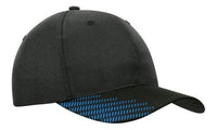 Breathable Poly Twill Peak Flash Print Structured Cap thumbnail 2