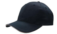 Breathable Poly Twill Cap with Structured 6-Panel Design thumbnail 5