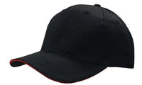 Breathable Poly Twill Cap with Structured 6-Panel Design thumbnail 3