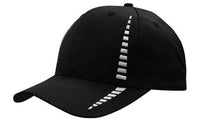 Breathable Poly Twill Cap with Small Check Pattern thumbnail 4