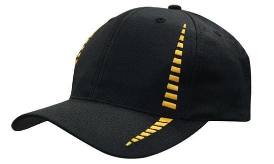 Breathable Poly Twill Cap with Small Check Pattern