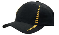 Breathable Poly Twill Cap with Small Check Pattern thumbnail 2
