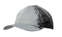 Breathable Poly Twill 6-Panel Cap with Tire Print thumbnail 3