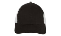 Brushed Cotton Trucker Cap with Mesh Back and Pre-Curved Peak thumbnail 1