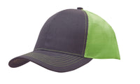 Brushed Cotton with Mesh Back Cap thumbnail 3