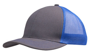 
            
                Load image into Gallery viewer, Brushed Cotton with Mesh Back Cap - madhats.com.au
            
        